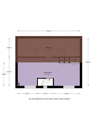 Floorplan - A.A. Meerenburghstraat 3, 3291 HE Strijen